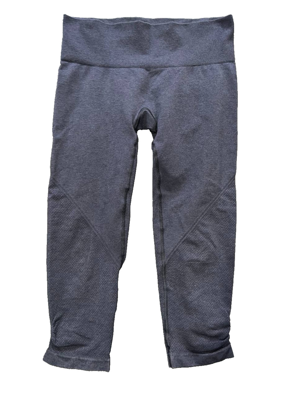 Lululemon Ebb And Flow Crop II Leggings Deep Coal Women’s Medium A010790